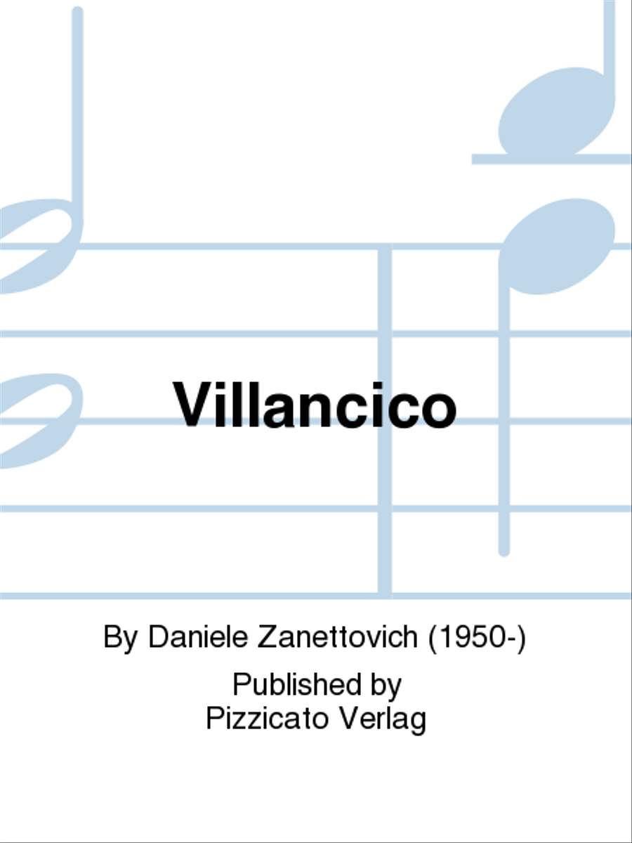 Villancico School and Community scores gallery preview page 1