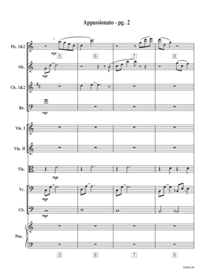 Appassionato Chamber Orchestra scores gallery preview page 3
