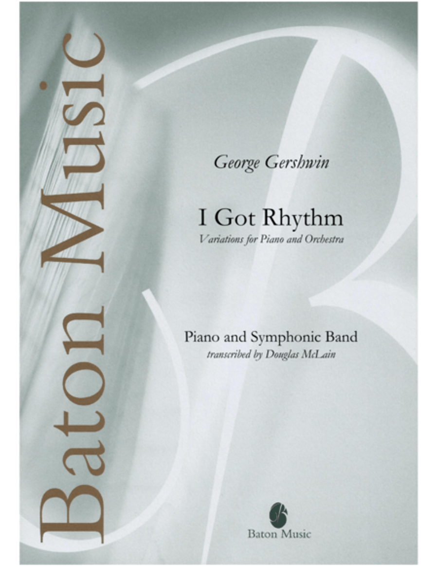 I Got Rhythm I Got Rhythm Concert Band scores gallery preview page 1