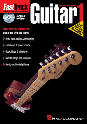 Book cover for FastTrack Guitar Method 1