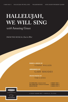 Book cover for Hallelujah, We Will Sing - Anthem