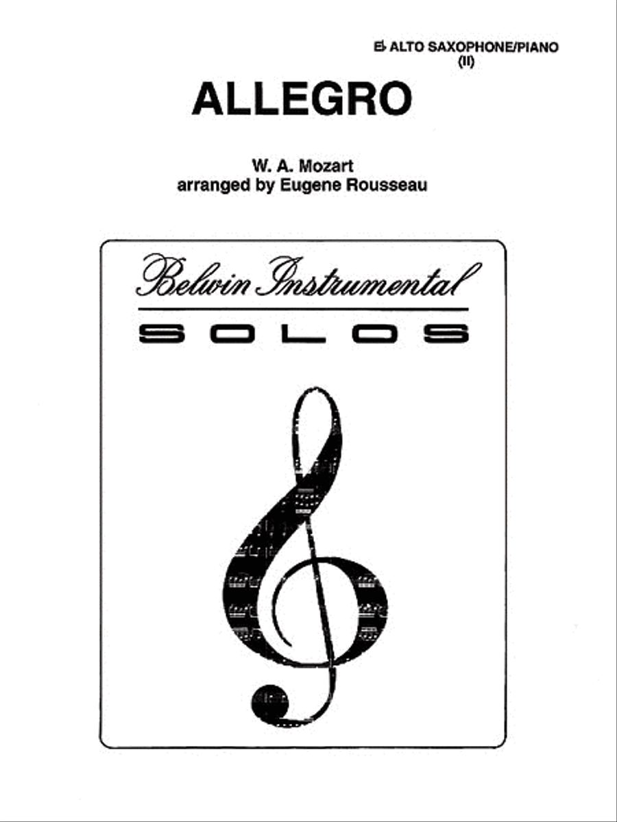 Allegro Small Ensemble scores gallery preview page 1