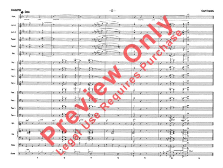 Just Friends Jazz Ensemble scores gallery preview page 13