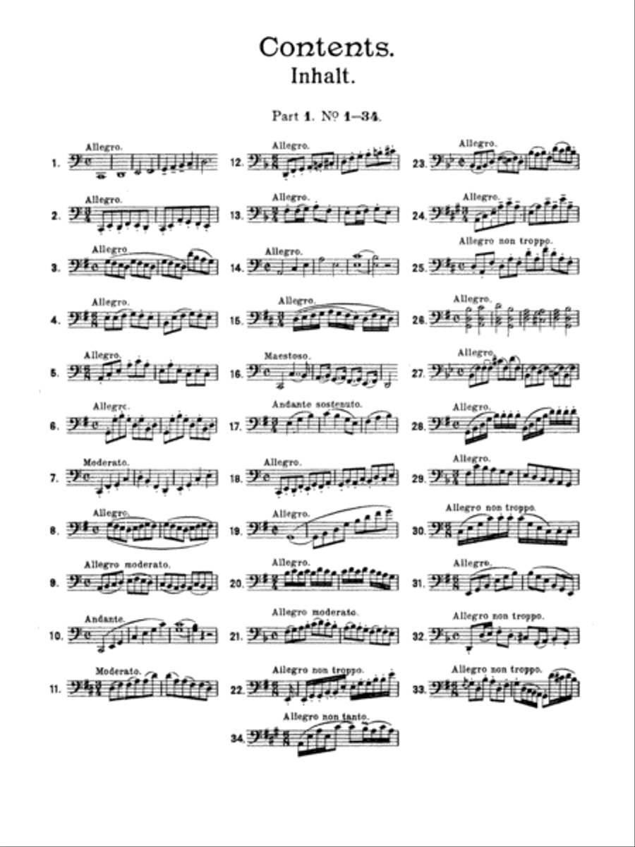 113 Studies, Volume 1 Cello scores gallery preview page 3