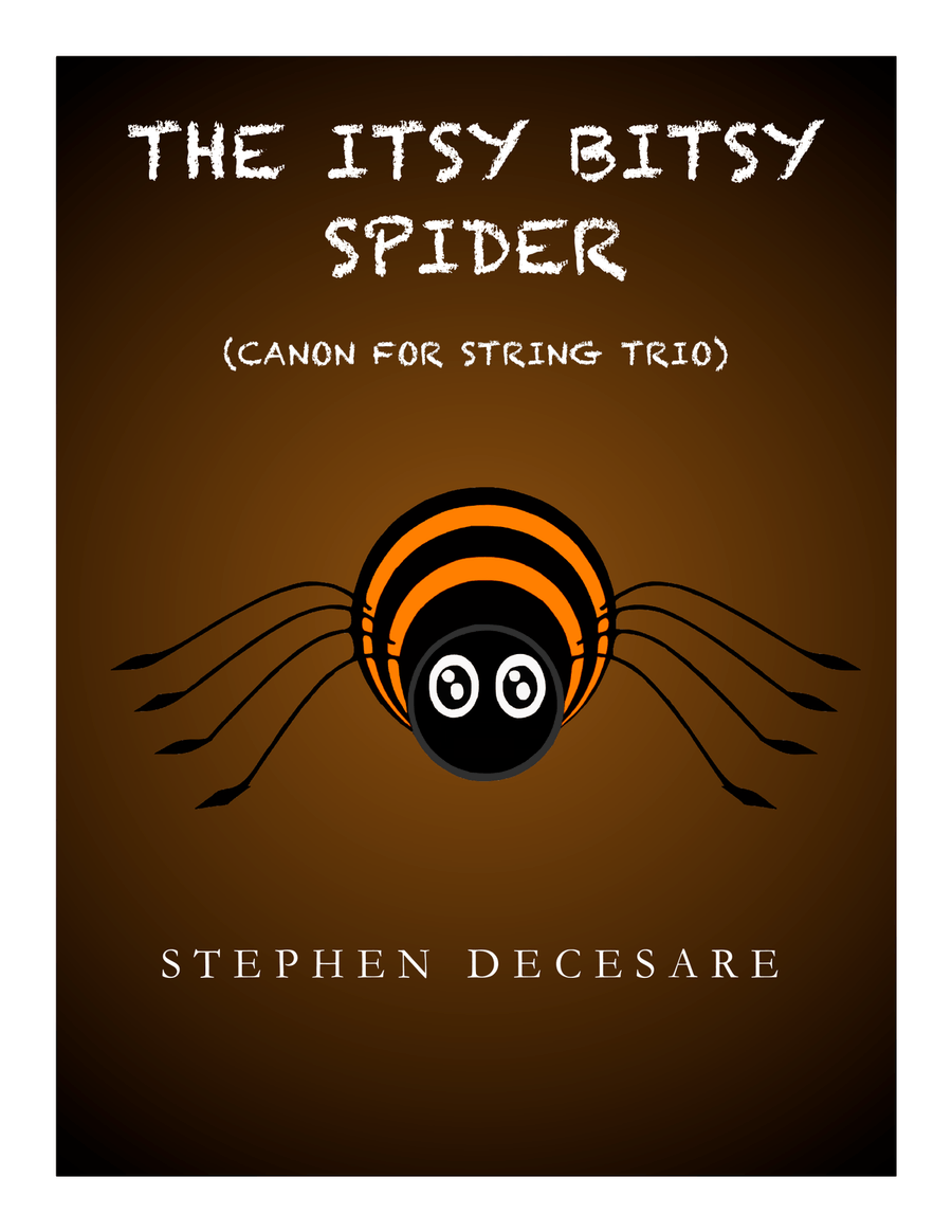 The Itsy Bitsy Spider (Canon for String Trio) String Duet scores gallery preview page 1