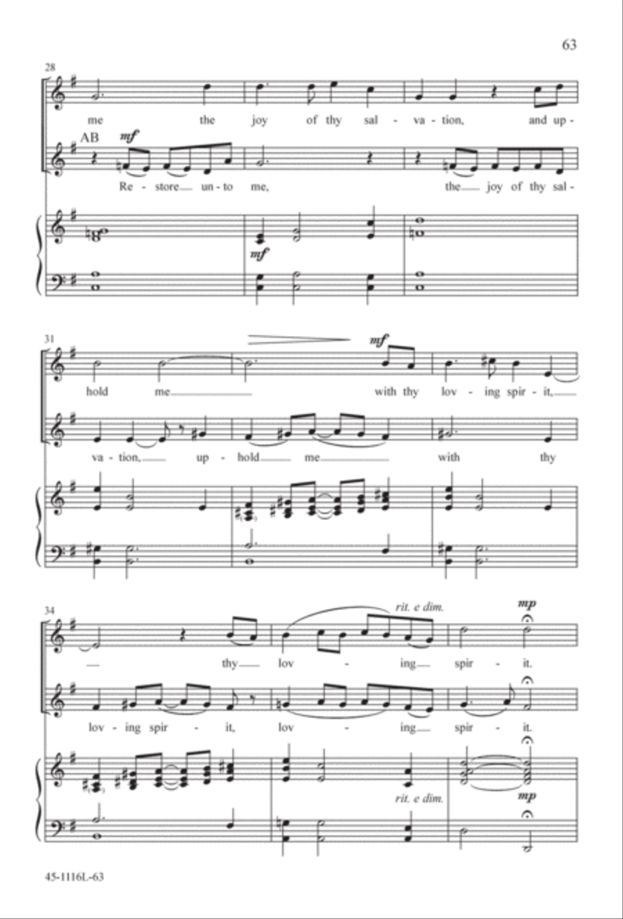 12 Anthems for about 12 Singers 3-Part scores gallery preview page 63
