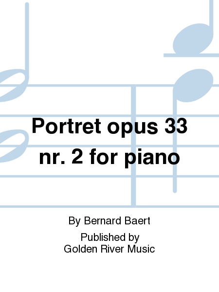 Portret opus 33 nr. 2 for piano