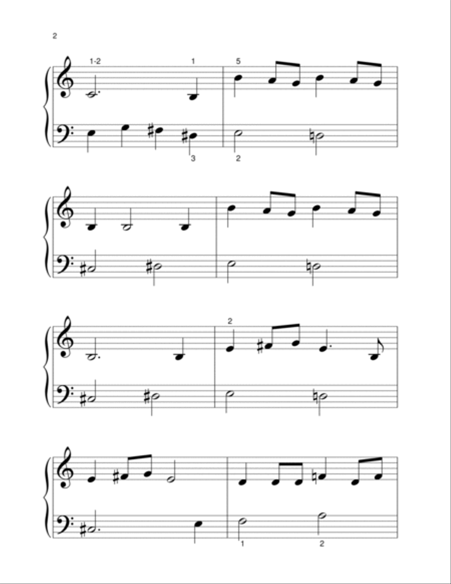 My One And Only Love Piano Solo scores gallery preview page 2