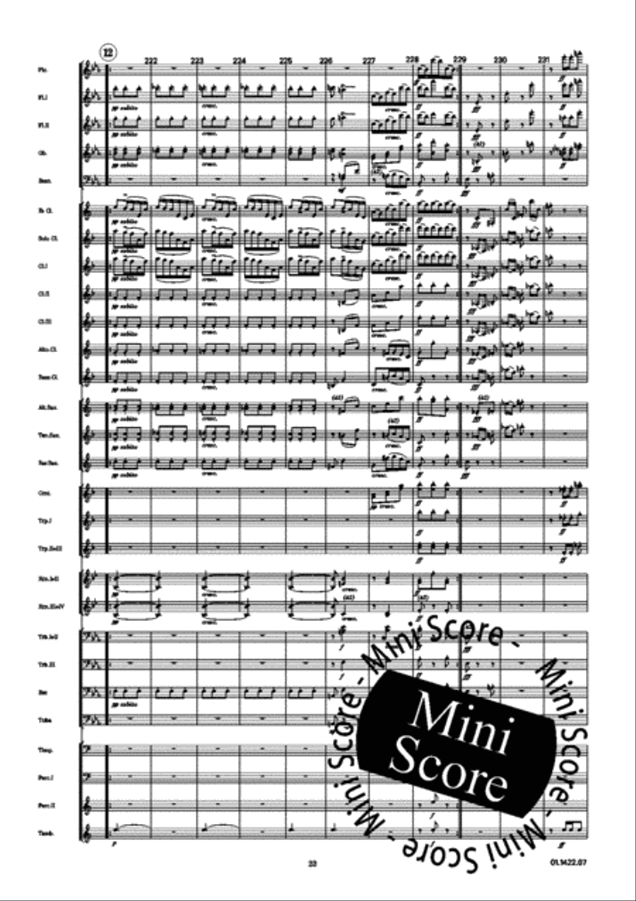 Aragon Concert Band scores gallery preview page 29