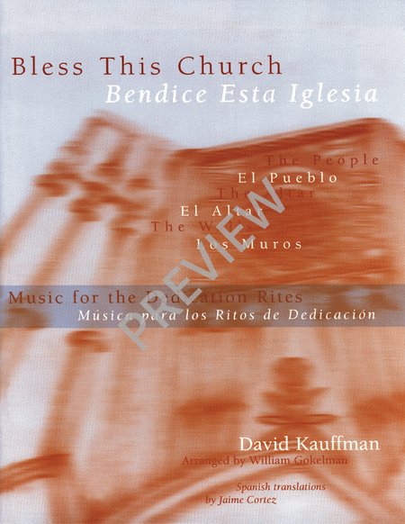 Bless This Church / Bendice Esta Iglesia - Book and CD edition image number null