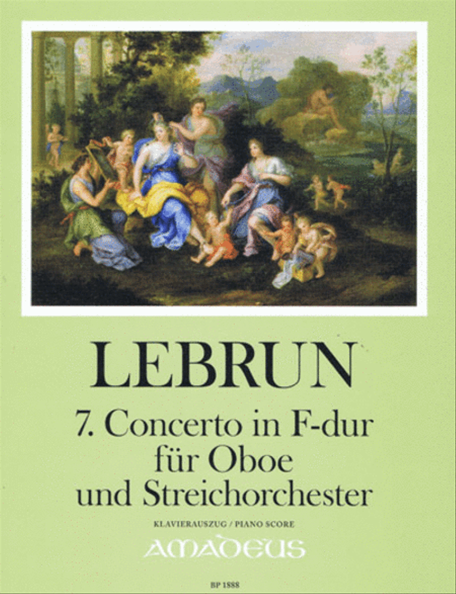 Concerto no. 7 Oboe scores gallery preview page 1