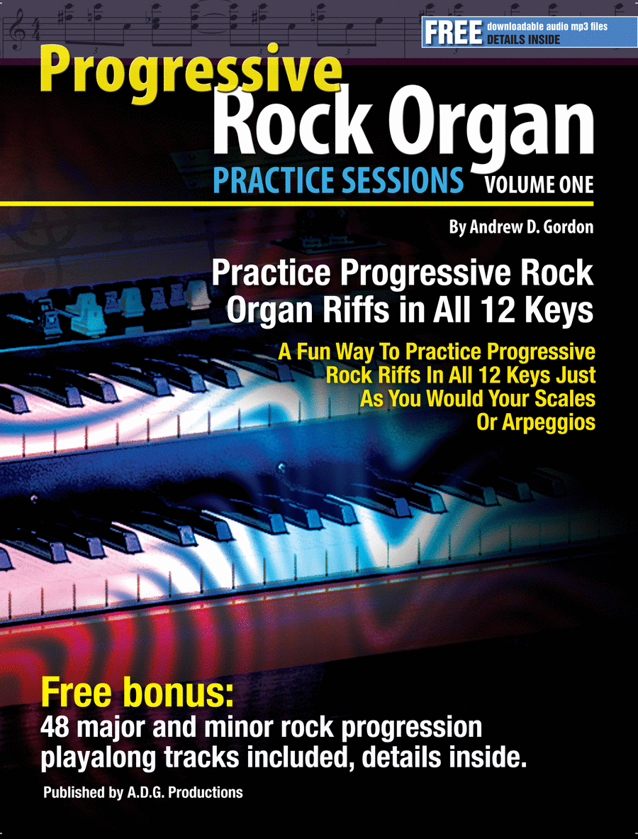 Progressive Rock Organ Practice Session V.1 In All 12 Keys