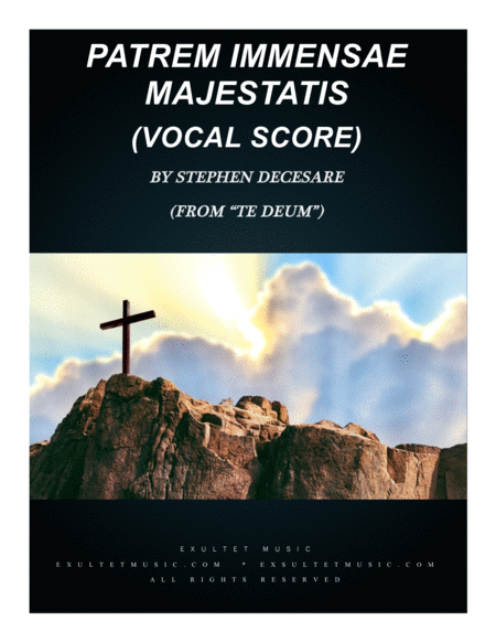 Patrem Immensae Majestatis (Vocal Score) image number null