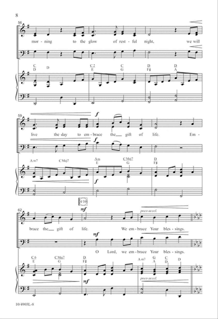 Thanks for Giving 4-Part scores gallery preview page 8