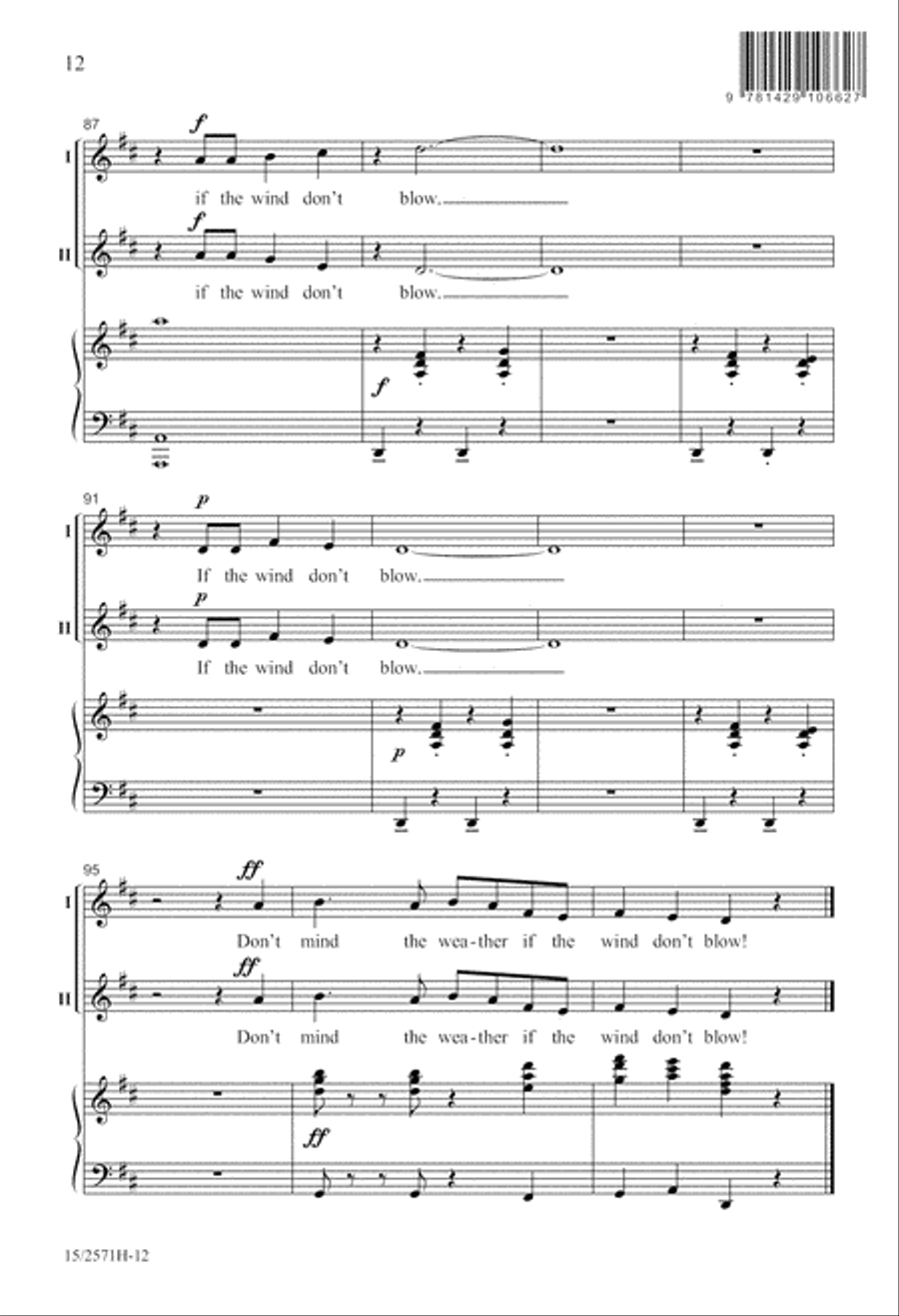 Uncle Joe 2-Part scores gallery preview page 13