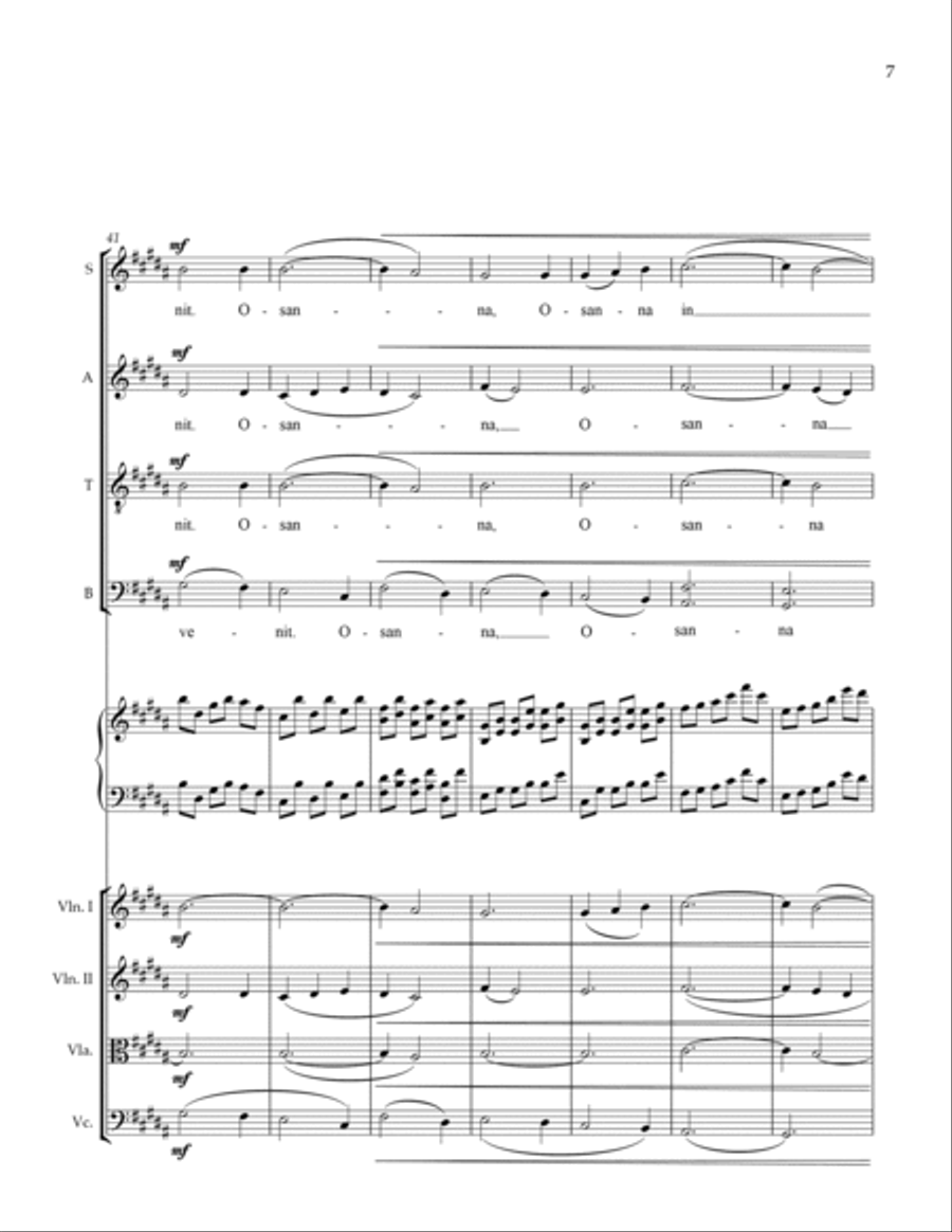 The Ground (Full Score and Instrumental Parts) Choir scores gallery preview page 10