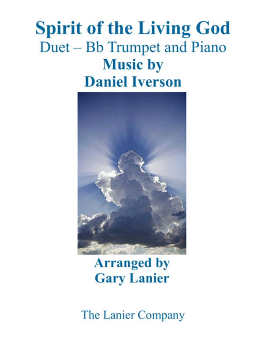 SPIRIT OF THE LIVING GOD (Duet – Bb Trumpet & Piano with Parts) image number null