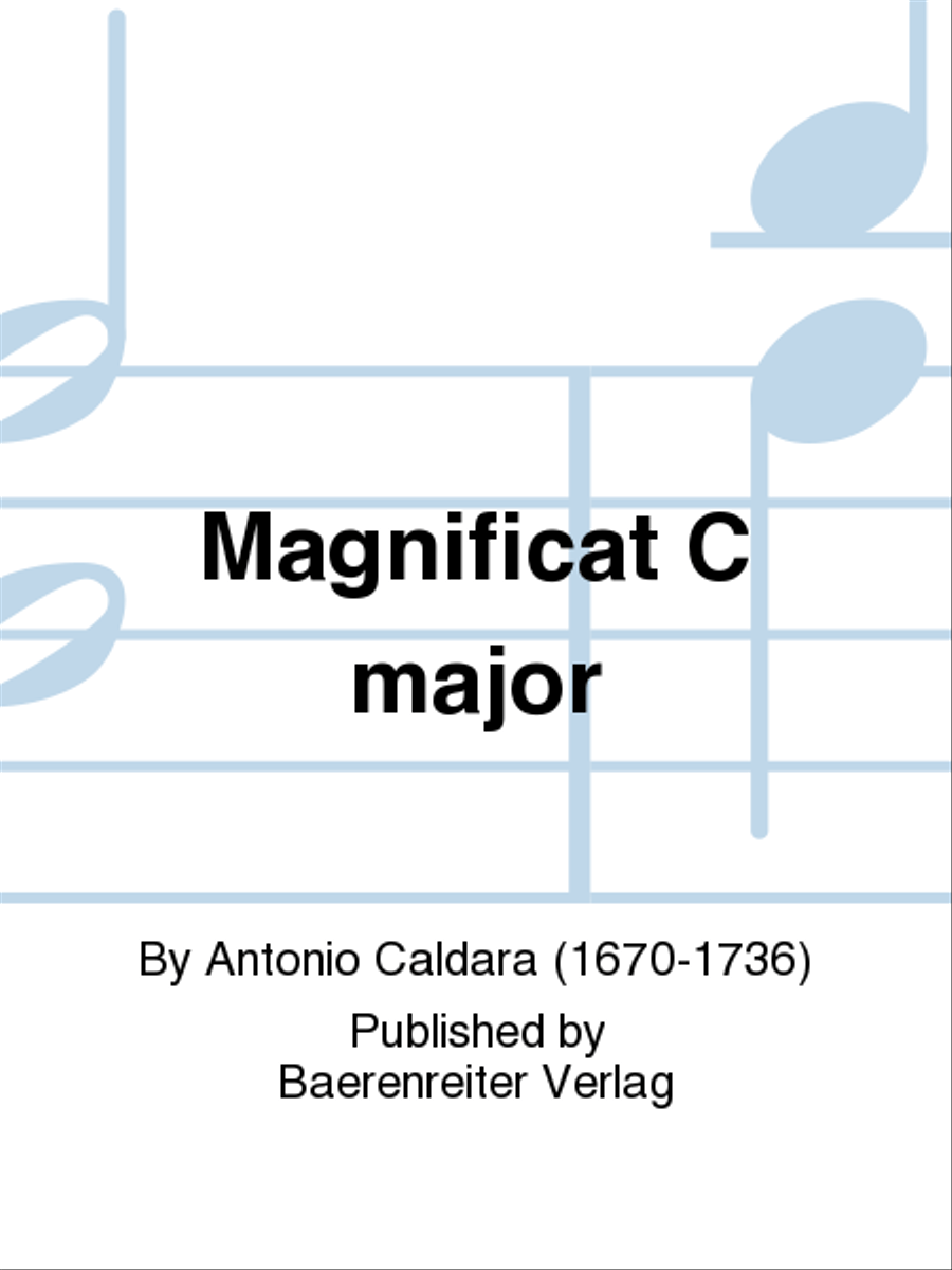 Magnificat C major Double Bass scores gallery preview page 1