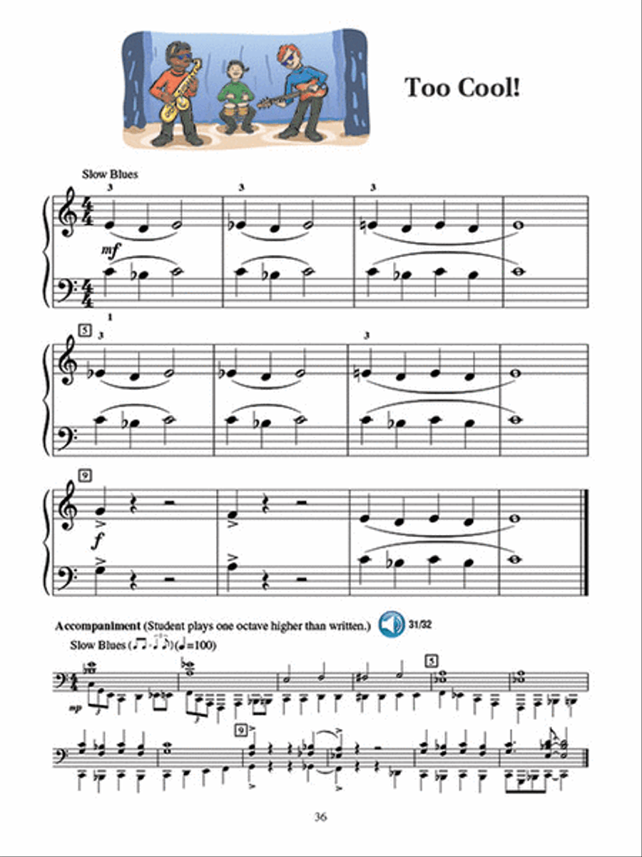 All-in-One Piano Lessons Book D Piano Method scores gallery preview page 5