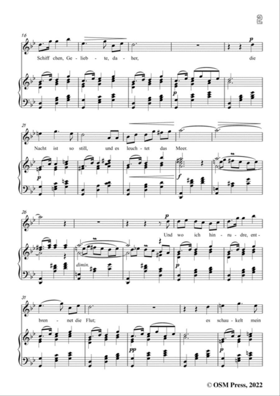 Jenner-Meeresleuchten,in g minor,Op.4 No.1 Voice scores gallery preview page 3
