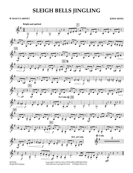 Sleigh Bells Jingling - Bb Bass Clarinet