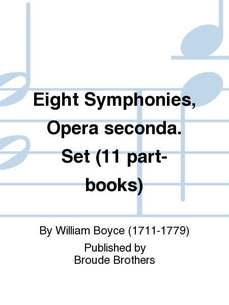 Eight Symphonys in Eight Parts, Op. 2