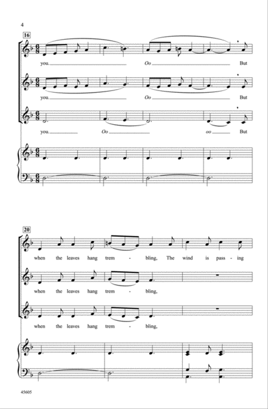 Who Has Seen the Wind? Who Has Seen the Wind? Choir scores gallery preview page 3