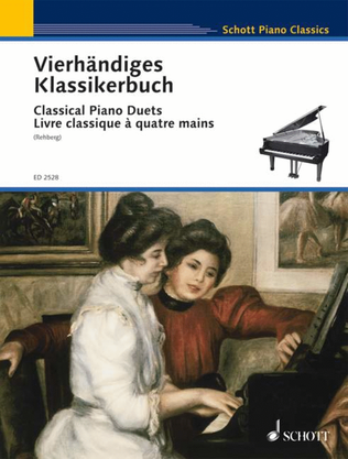 Book cover for Classical Piano Duets