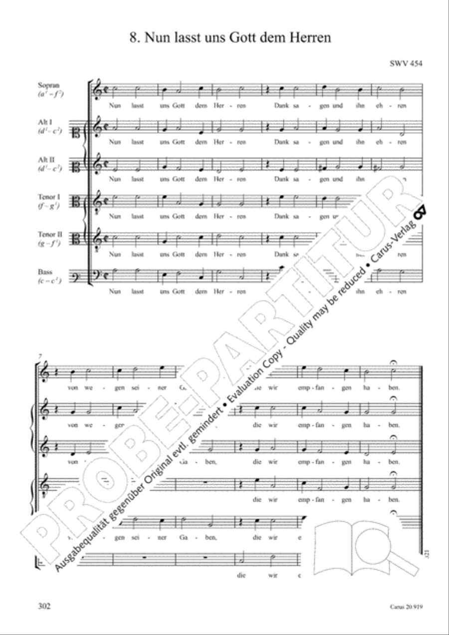 Opera varia I. Works with 1-7 parts (Complete edition, vol. 19) [Werke mit 1-7 obligaten Stimmen] Score scores gallery preview page 359