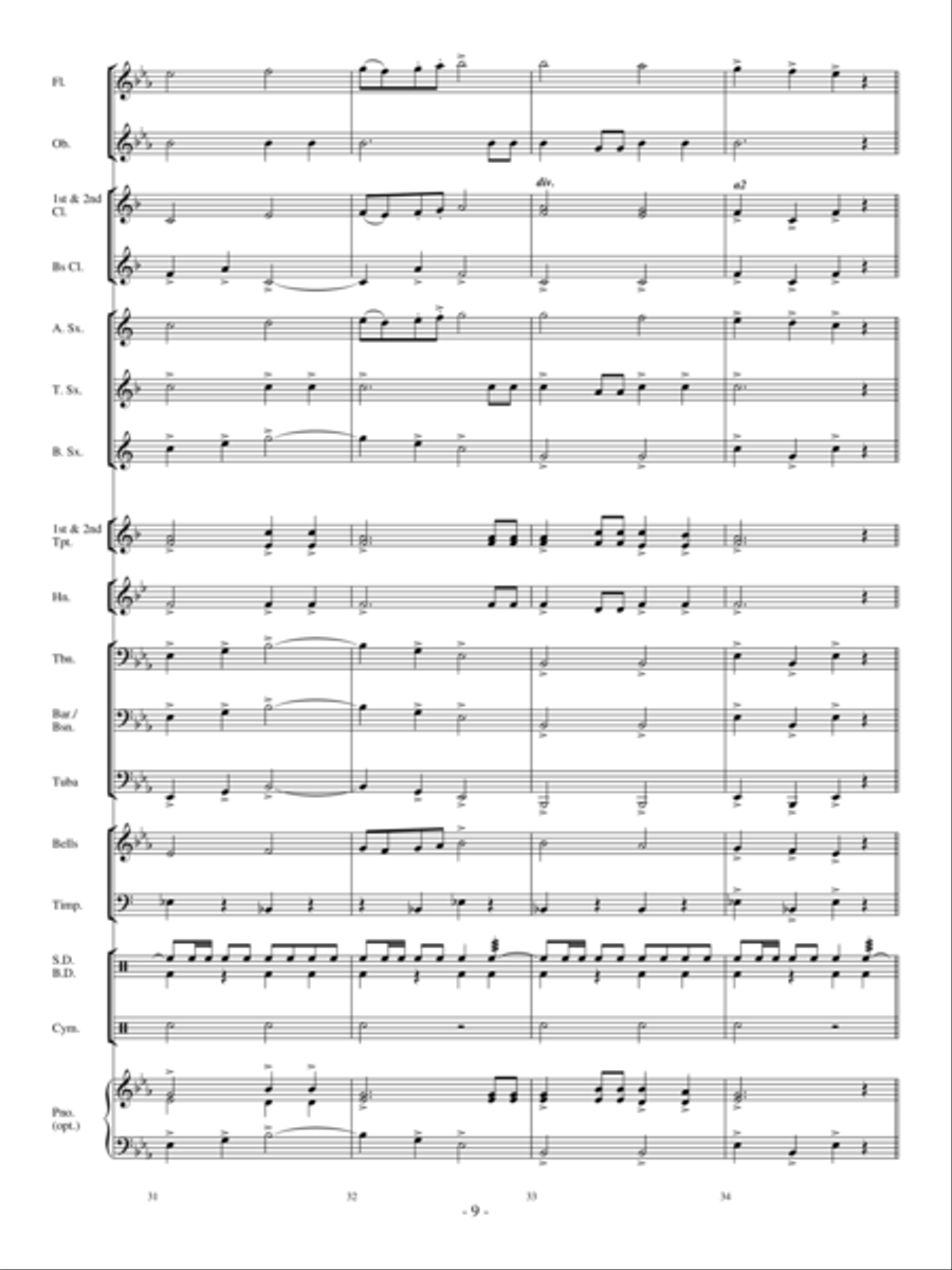 The Thunderer Concert Band scores gallery preview page 8