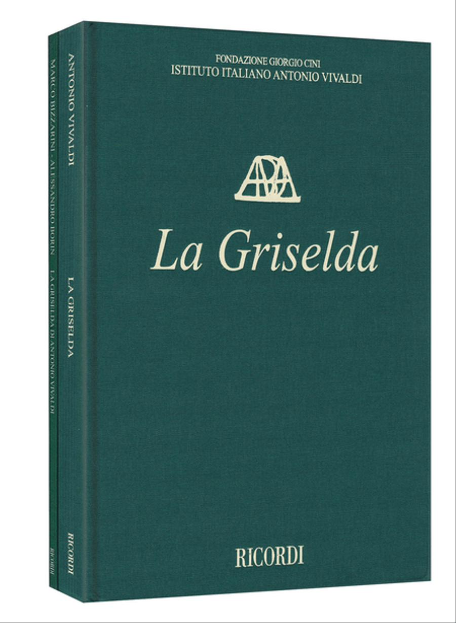La Griselda RV 718 - Critical Edition of the Works of Antonio Vivaldi Scripts scores gallery preview page 1