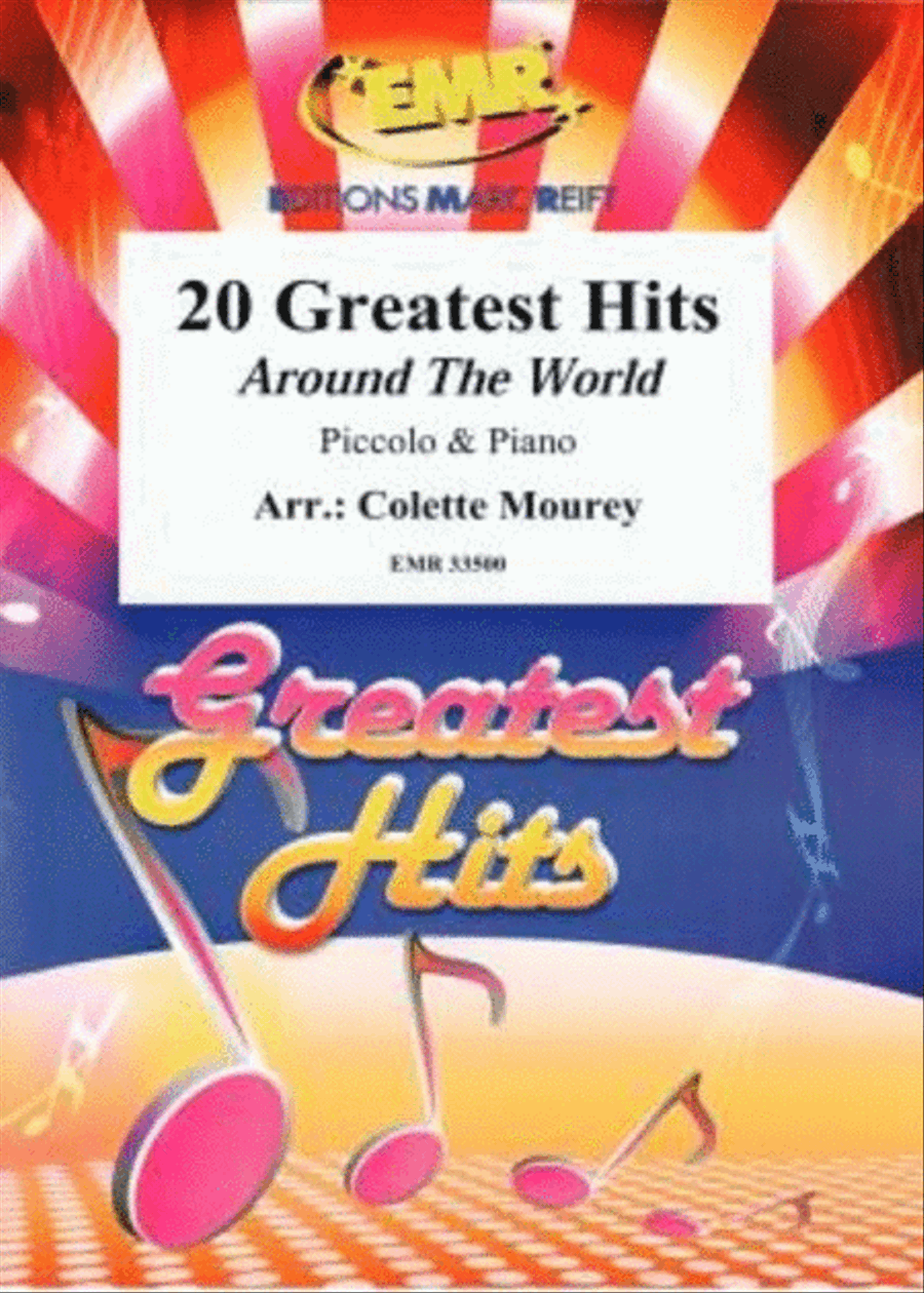 20 Greatest Hits Around The World Piccolo scores gallery preview page 1