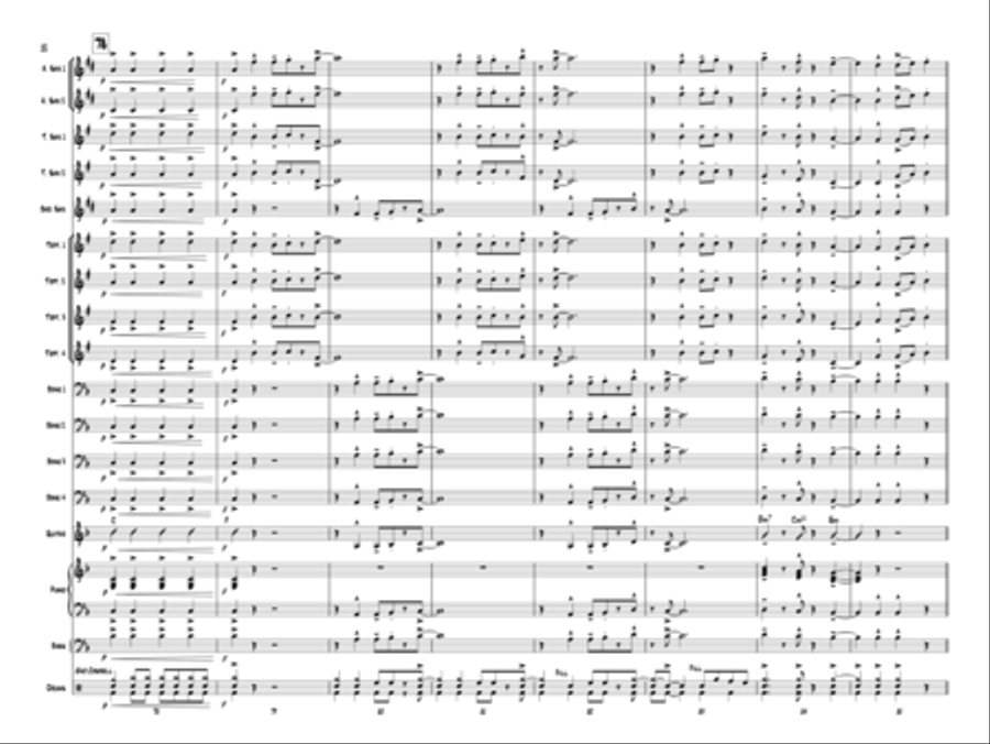 Trick Shot Jazz Ensemble scores gallery preview page 12
