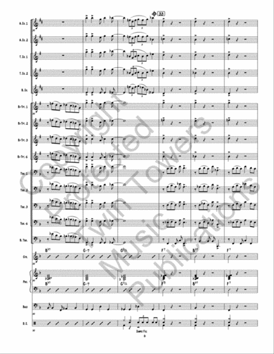 Pocket Aces Pocket Aces Jazz Ensemble scores gallery preview page 7