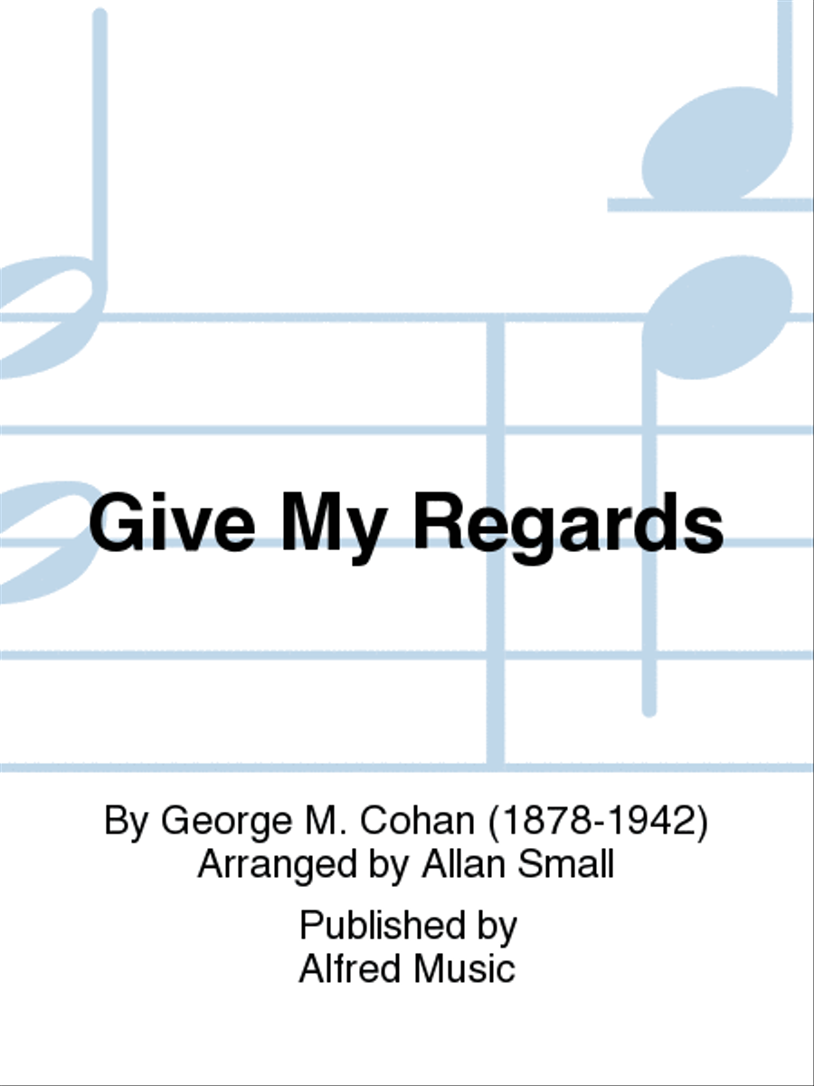 Give My Regards Piano Solo scores gallery preview page 1