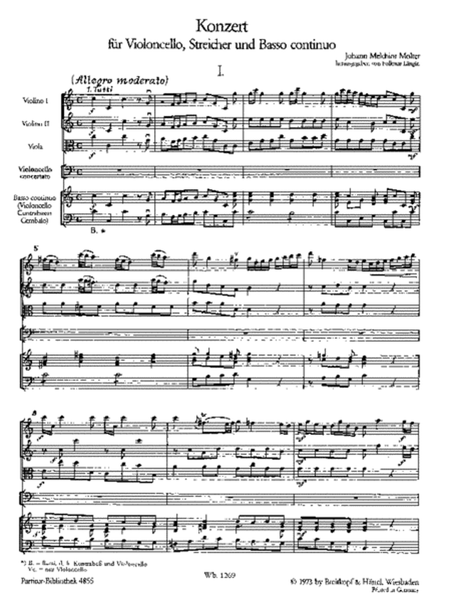 Violoncello Concerto in C major