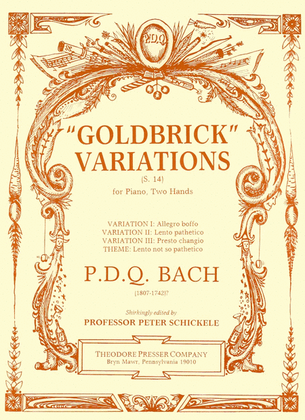 Book cover for Goldbrick Variations