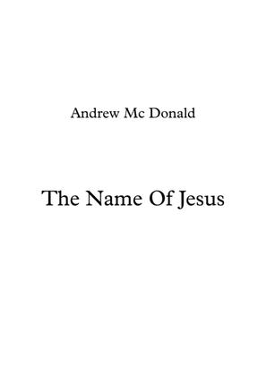 The Name Of Jesus