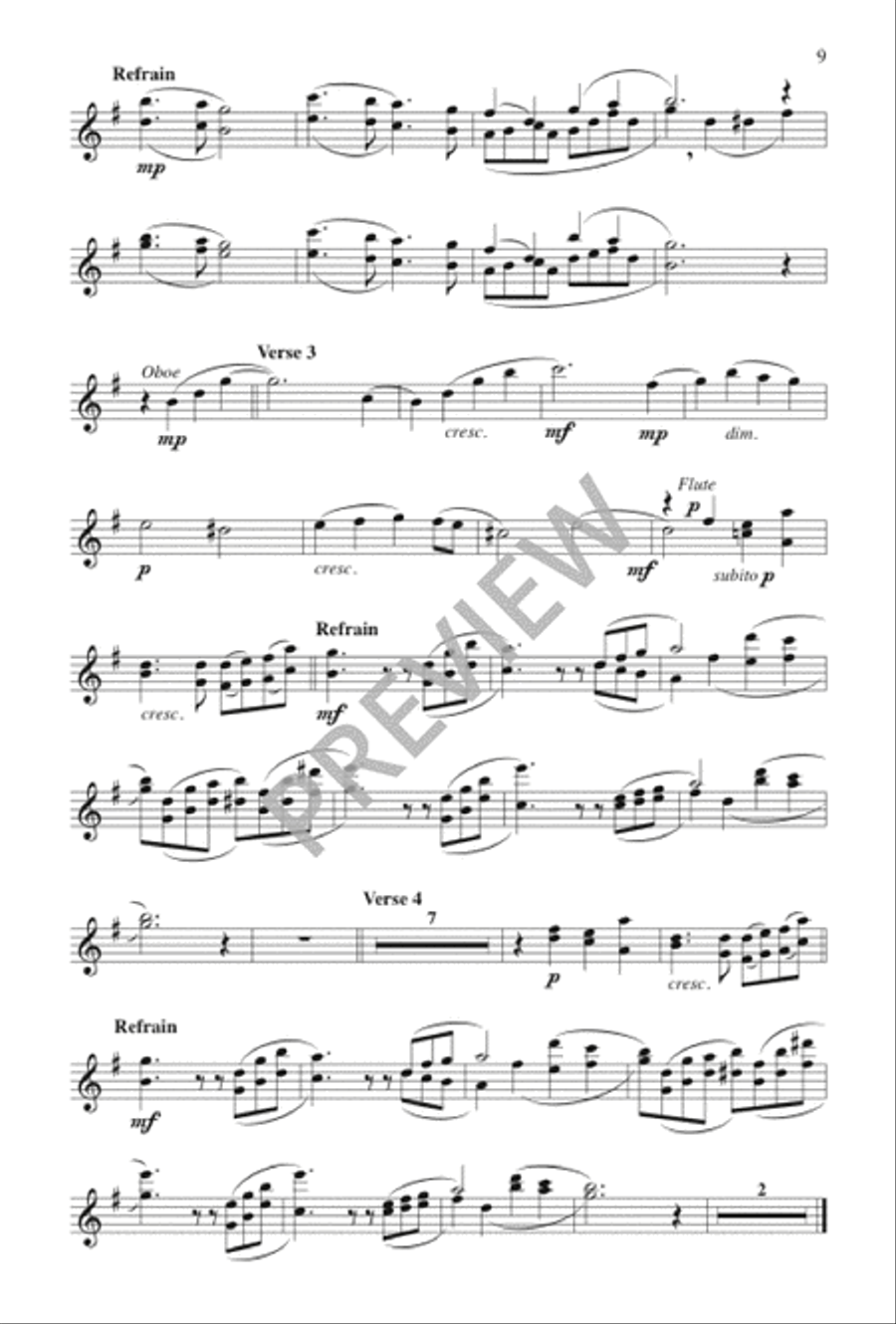 Guiding Me Guiding Me 4-Part scores gallery preview page 10