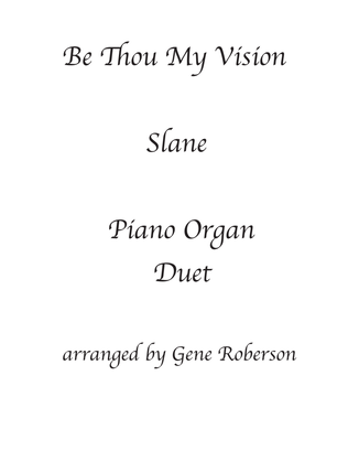 Be Thou My Vision Piano Organ Duet
