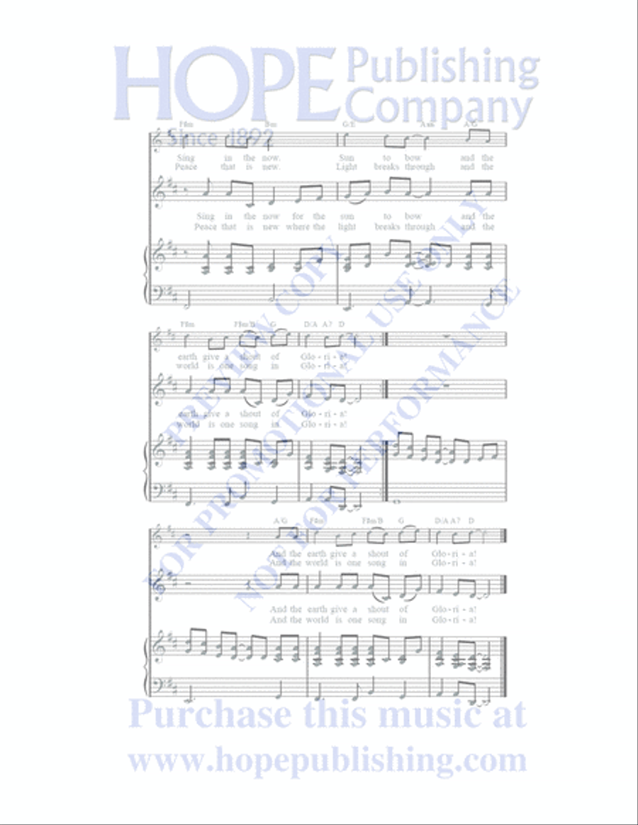 A Place at the Table Choir scores gallery preview page 109