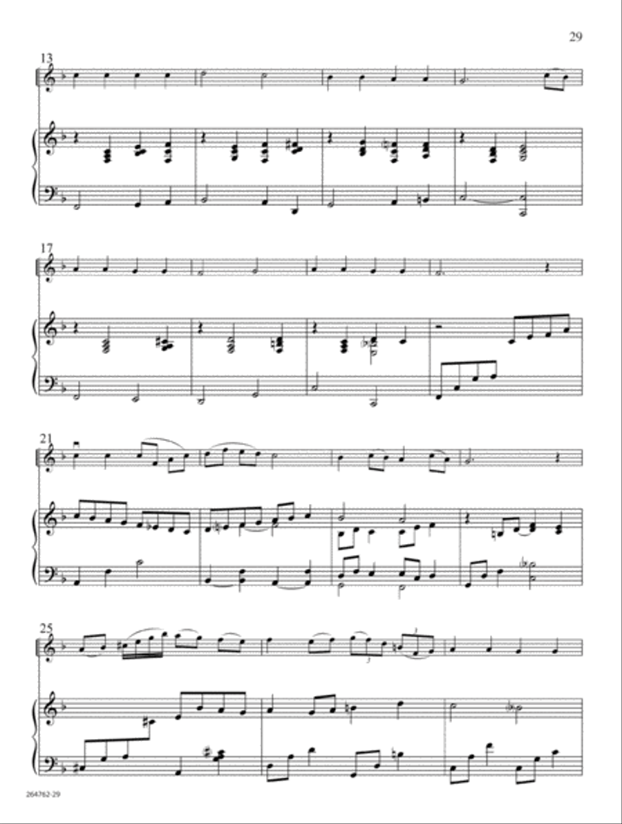 More Love to Thee Violin Solo scores gallery preview page 17