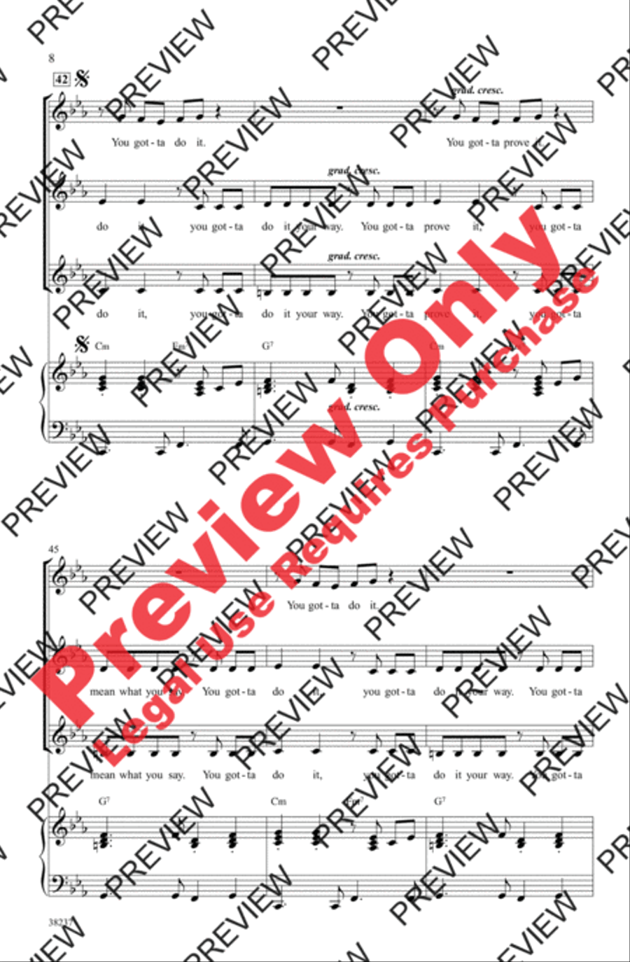 Let's Get Loud Women's Choir scores gallery preview page 8