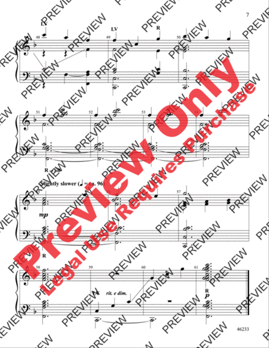 The Cross The Cross Handbell Choir scores gallery preview page 7