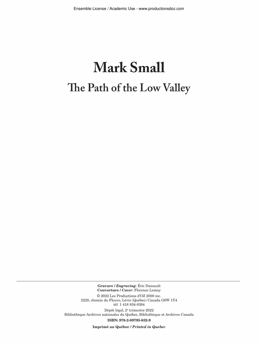 The Path of the Low Valley Cello scores gallery preview page 1
