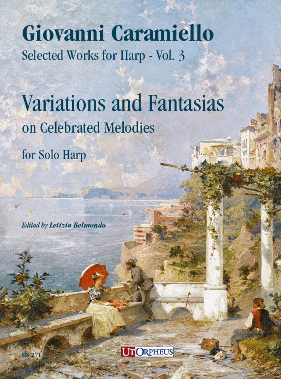 Variations and Fantasias on Celebrated Melodies for Solo Harp Harp scores gallery preview page 1