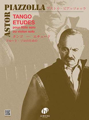 Book cover for Tango-Etudes pour Flute seule (for Flute Solo)