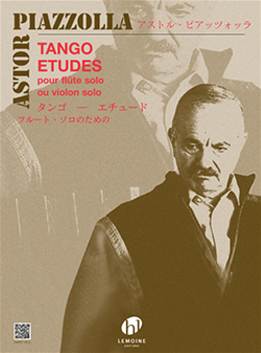 Book cover for Tango-Etudes pour Flute seule (for Flute Solo)