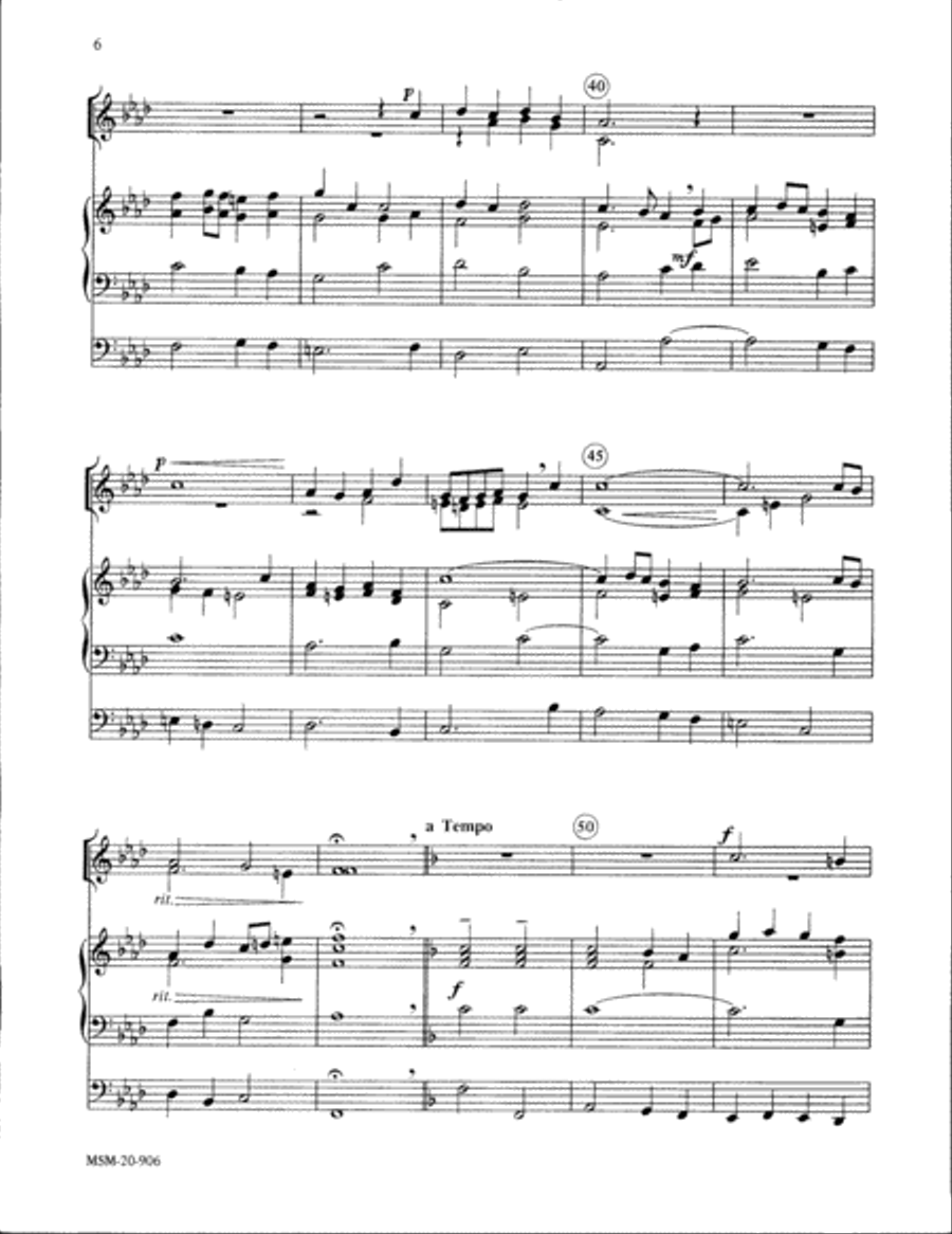 Trumpet Processional Trumpet Processional Trumpet Duet scores gallery preview page 4