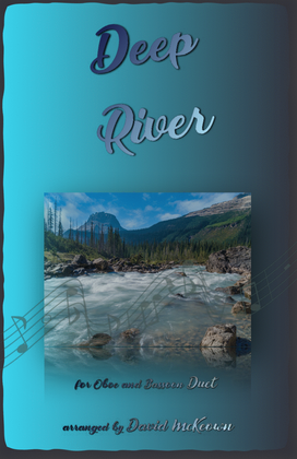 Book cover for Deep River, Gospel Song for Oboe and Bassoon Duet
